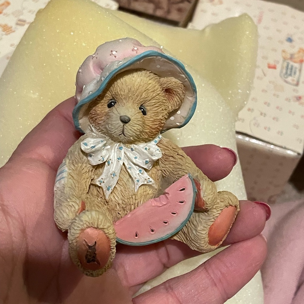 🆕 Cherished Teddies 1993 July Bear Julie